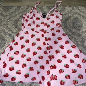pink strawberry Hottopic dress